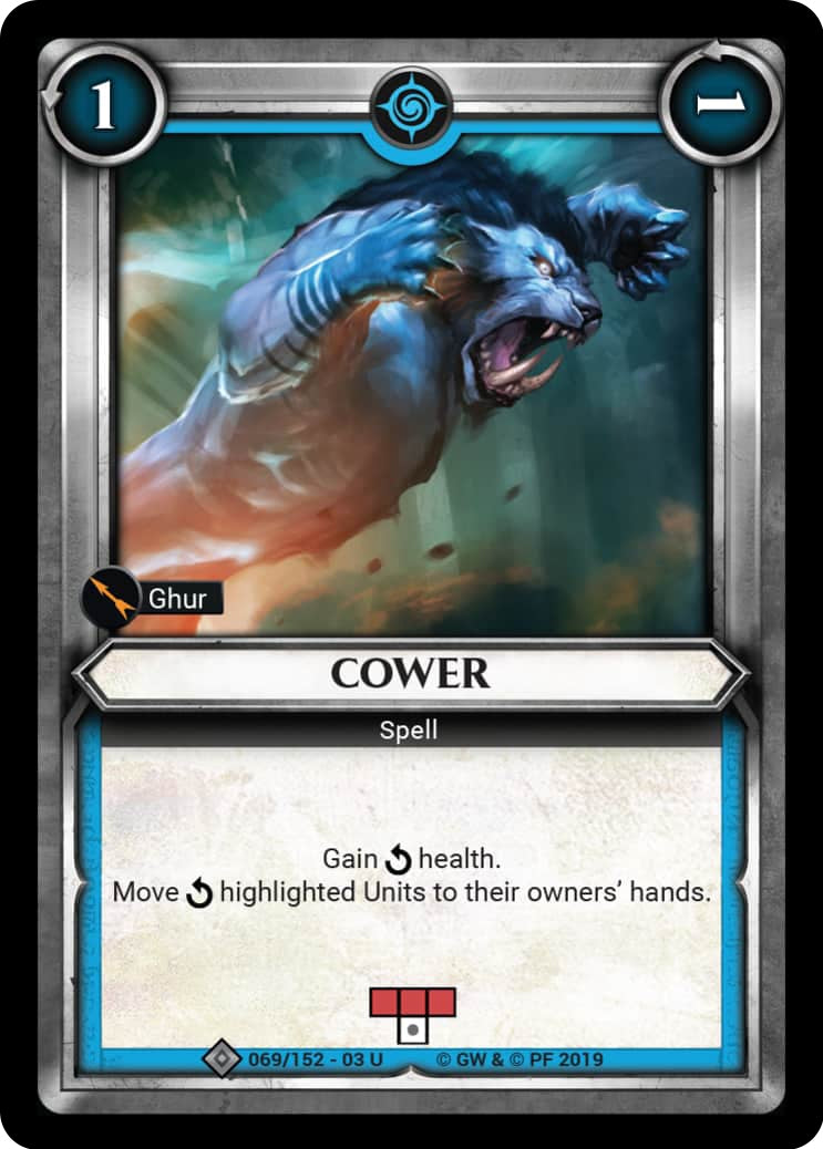 Cower (Unclaimed) (69) (WHAOSSA) - Warhammer Age of Sigmar Champions TCG Single
