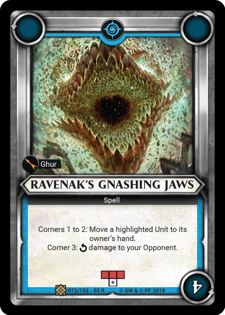 Ravenak’s Gnashing Jaws (Unclaimed) (72) (WHAOSSA) - Warhammer Age of Sigmar Champions TCG Single