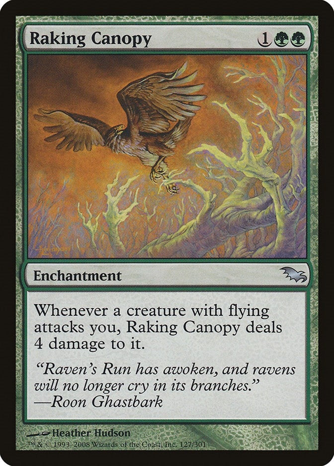 Raking Canopy (127) [SHM] - MTG Single