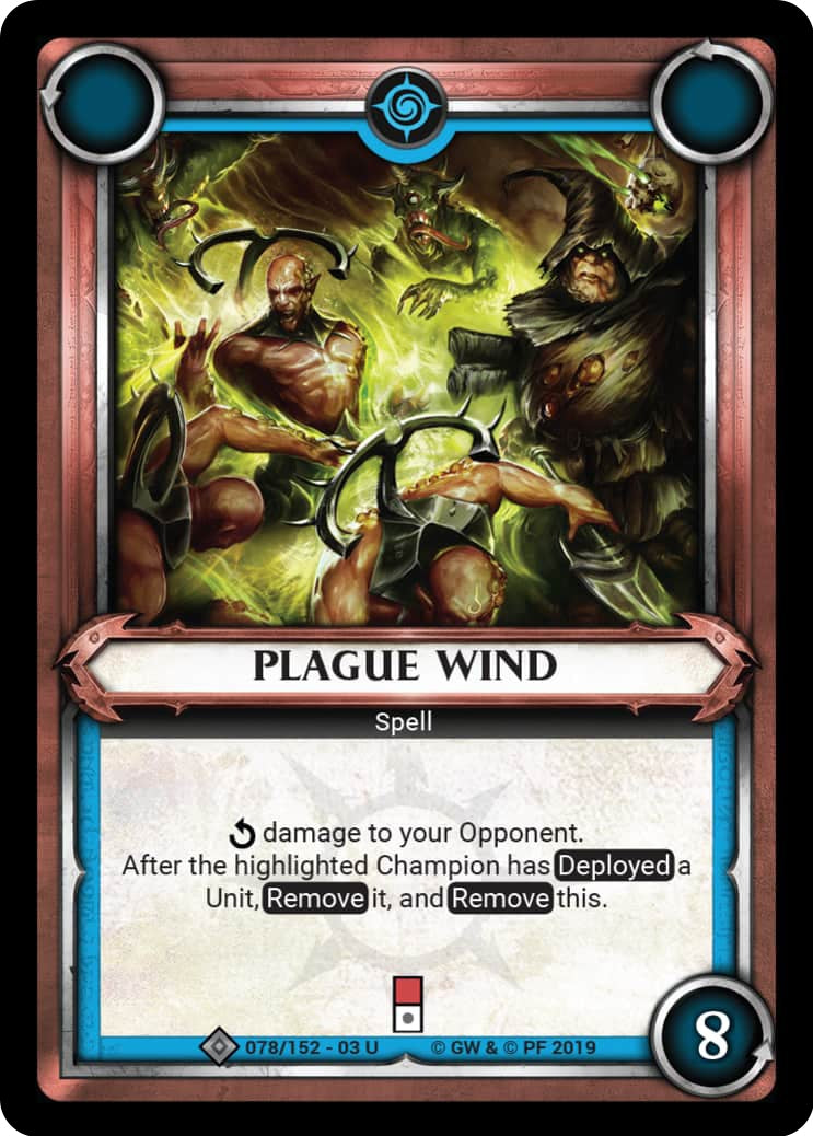 Plague Wind (Claimed) (78) (WHAOSSA) - Warhammer Age of Sigmar Champions TCG Single