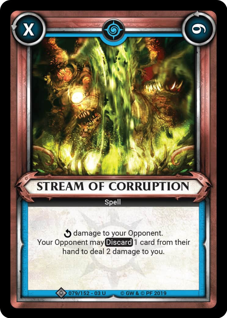 Stream of Corruption (Unclaimed) (79) (WHAOSSA) - Warhammer Age of Sigmar Champions TCG Single