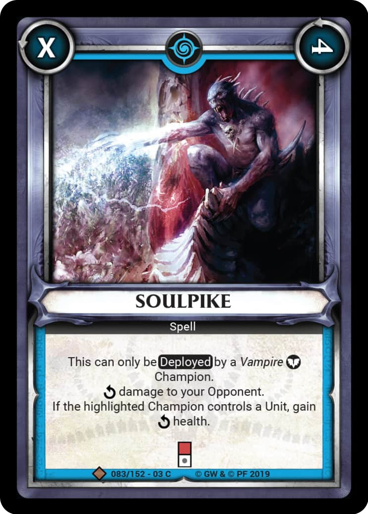 Soulpike (Claimed) (83) (WHAOSSA) - Warhammer Age of Sigmar Champions TCG Single