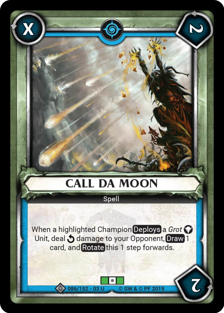 Call Da Moon (Claimed) (86) (WHAOSSA) - Warhammer Age of Sigmar Champions TCG Single