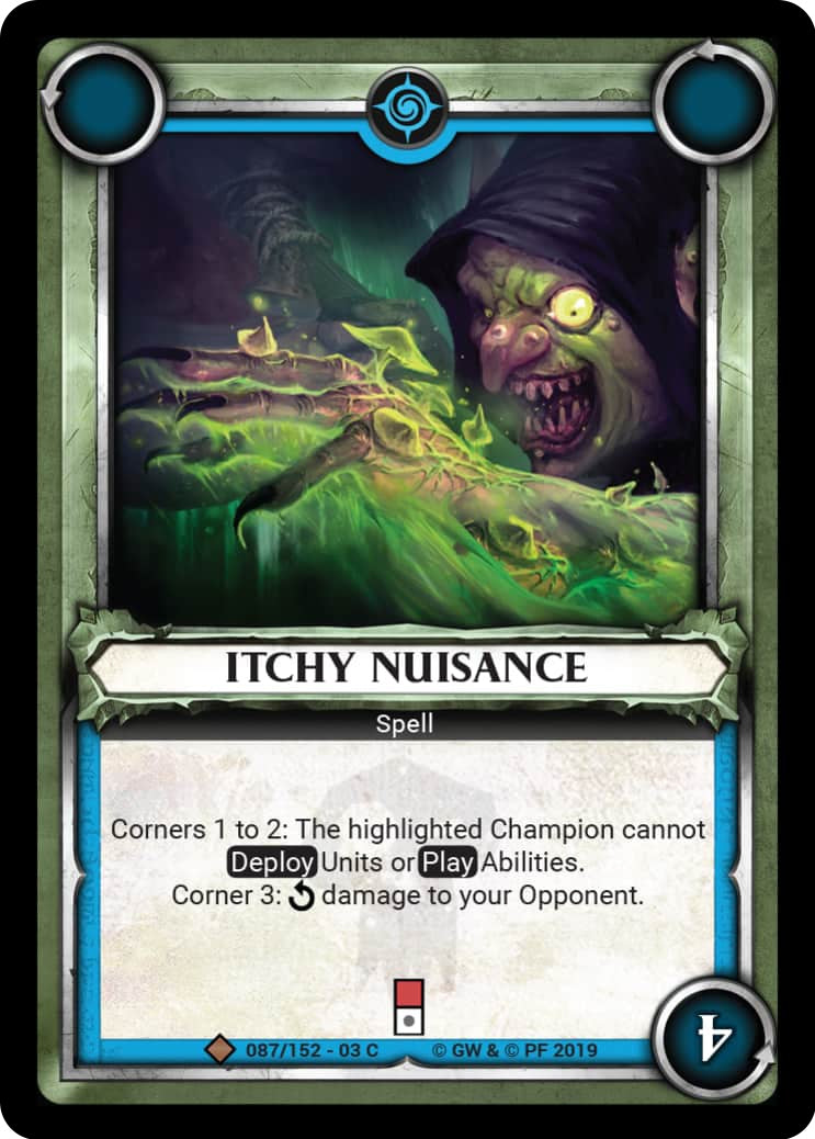 Itchy Nuisance (Unclaimed) (87) (WHAOSSA) - Warhammer Age of Sigmar Champions TCG Single