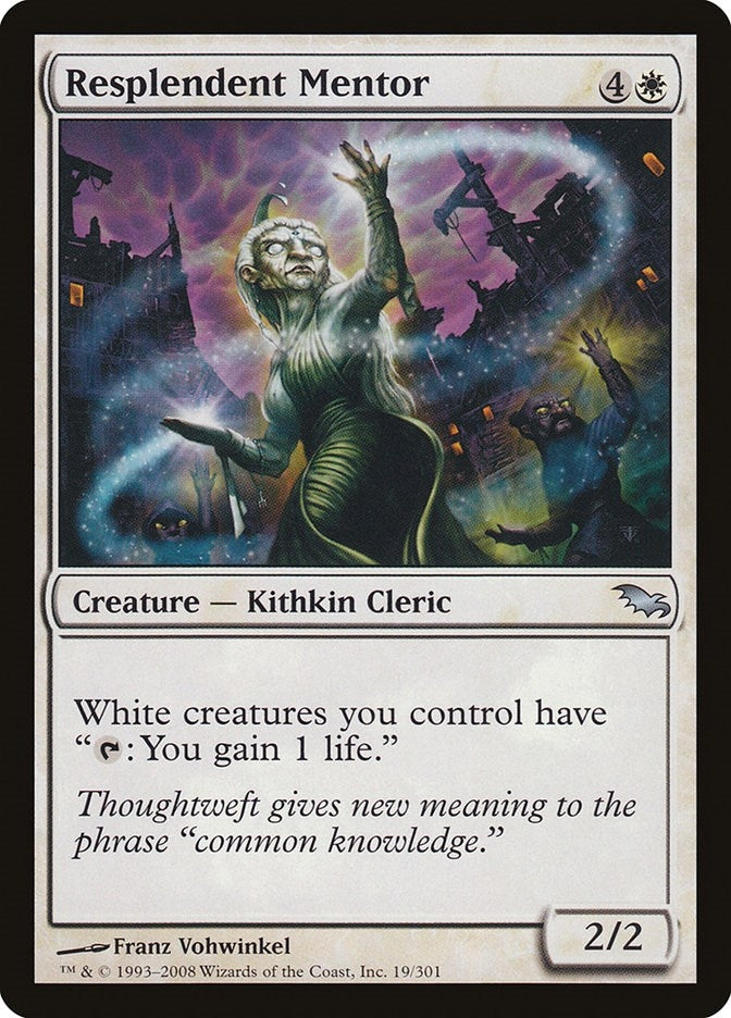 Resplendent Mentor (19) [SHM] - MTG Single