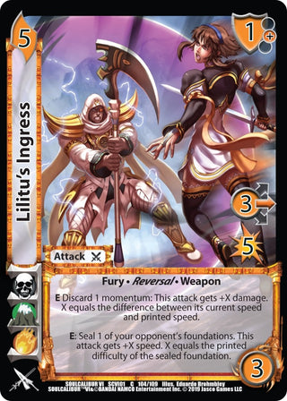Lilitu’s Ingress (104) [SCVI] - UniVersus Single