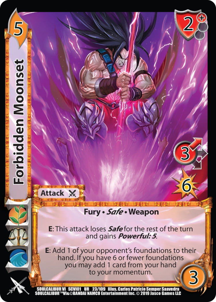 Forbidden Moonset (23) [SCVI] - UniVersus Single
