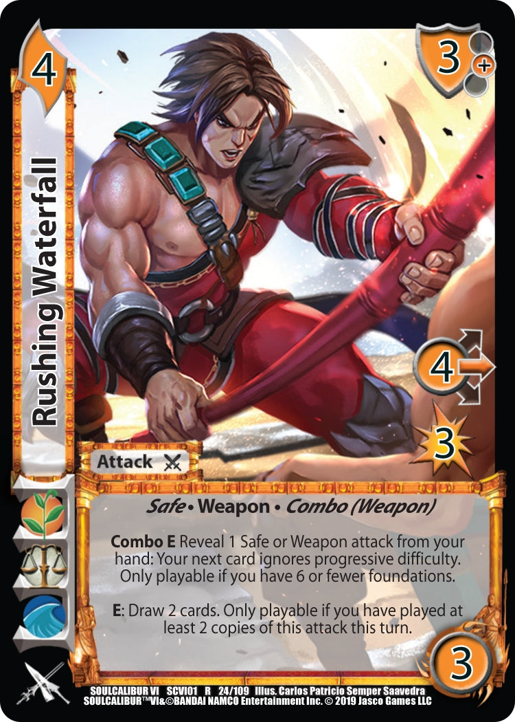 Rushing Waterfall (24) [SCVI] - UniVersus Single