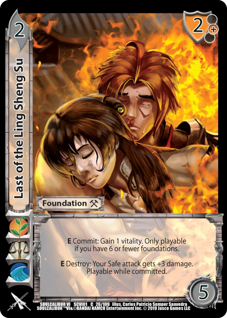 Last of the Sheng Su (26) [SCVI] - UniVersus Single