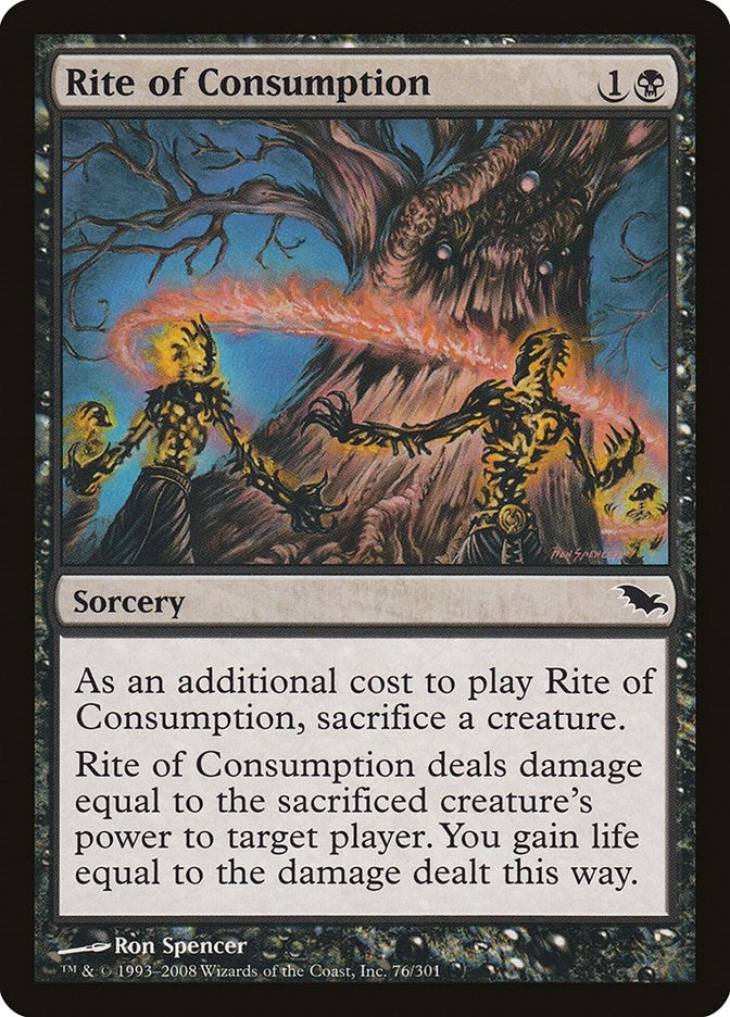 Rite of Consumption (76) [SHM] - MTG Single