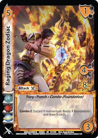 Raging Dragon Zodiac (32) [SCVI] - UniVersus Single
