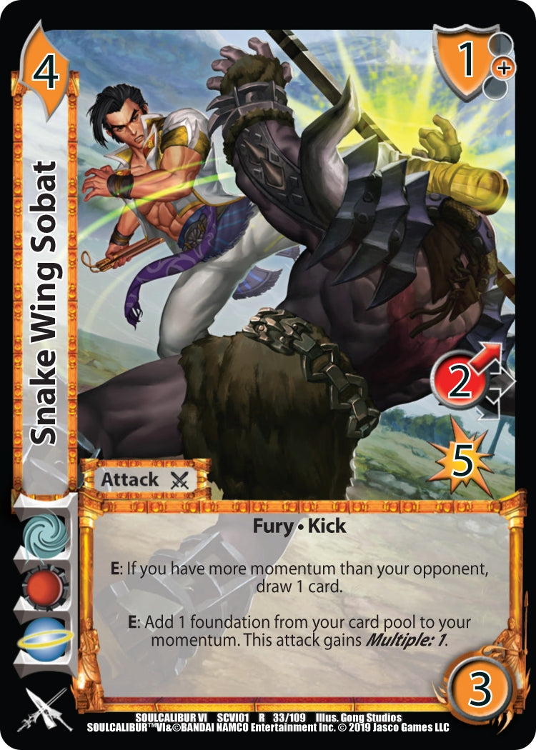 Snake Wing Sobat (33) [SCVI] - UniVersus Single