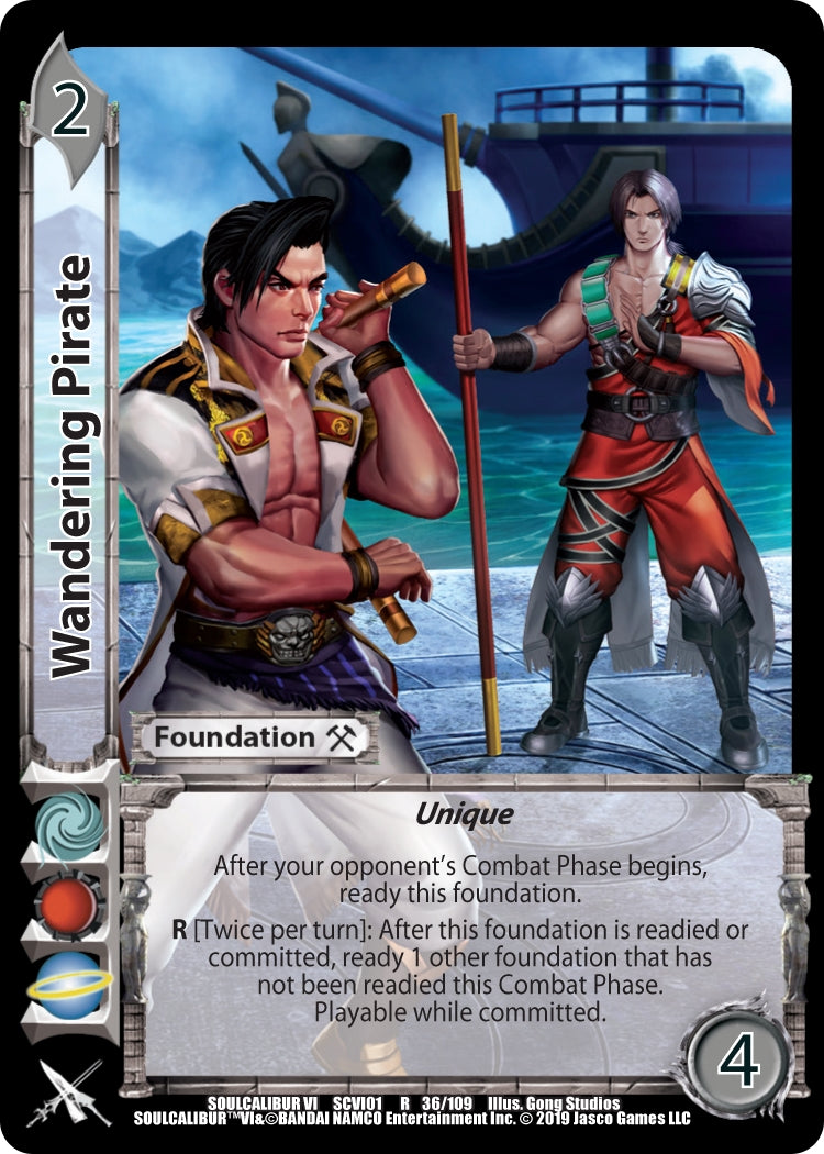 Wandering Pirate (36) [SCVI] - UniVersus Single