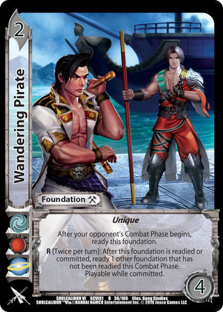 Wandering Pirate (36) [SCVI] - UniVersus Single
