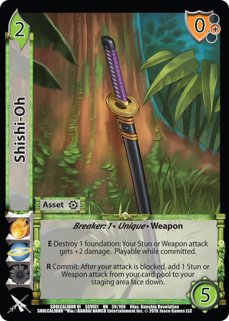 Shishi-Oh (39) [SCVI] - UniVersus Single