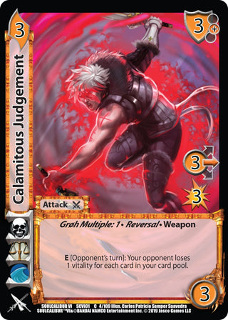 Calamitous Judgement (4) [SCVI] - UniVersus Single