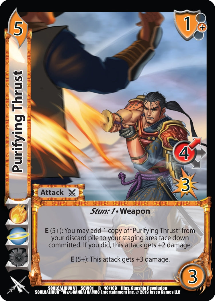 Purifying Thrust (40) [SCVI] - UniVersus Single
