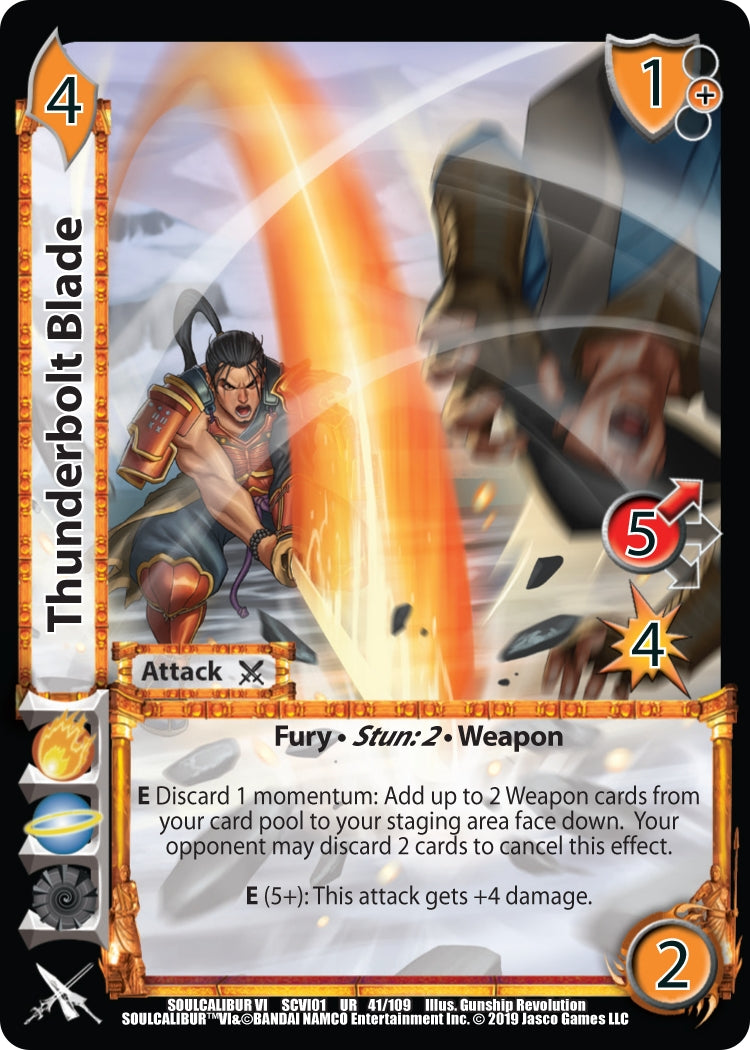 Thunderbolt Blade (41) [SCVI] - UniVersus Single