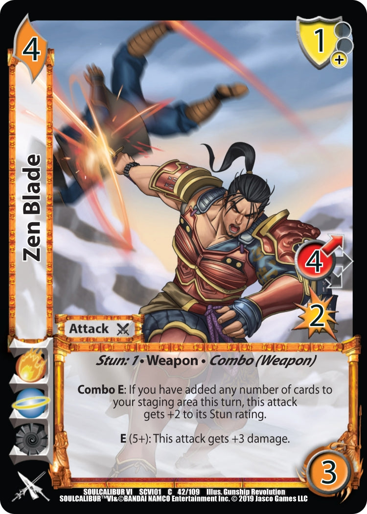Zen Blade (42) [SCVI] - UniVersus Single
