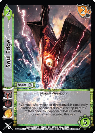 Soul Edge (48) [SCVI] - UniVersus Single