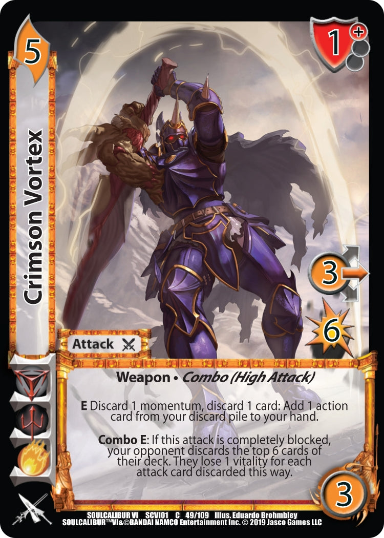 Crimson Vortex (49) [SCVI] - UniVersus Single
