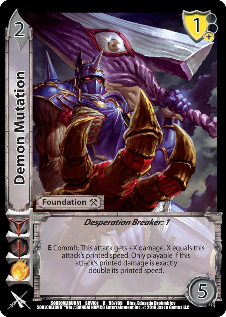 Demon Mutation (53) [SCVI] - UniVersus Single