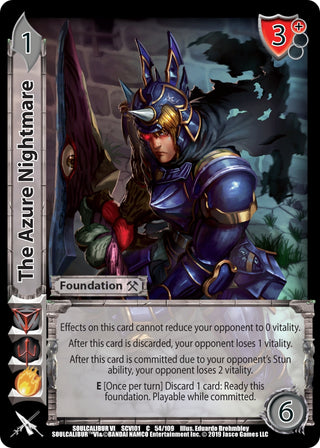 The Azure Nightmare (54) [SCVI] - UniVersus Single