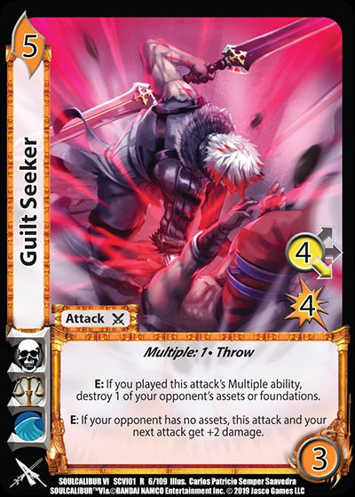 Guilt Seeker (6) [SCVI] - UniVersus Single