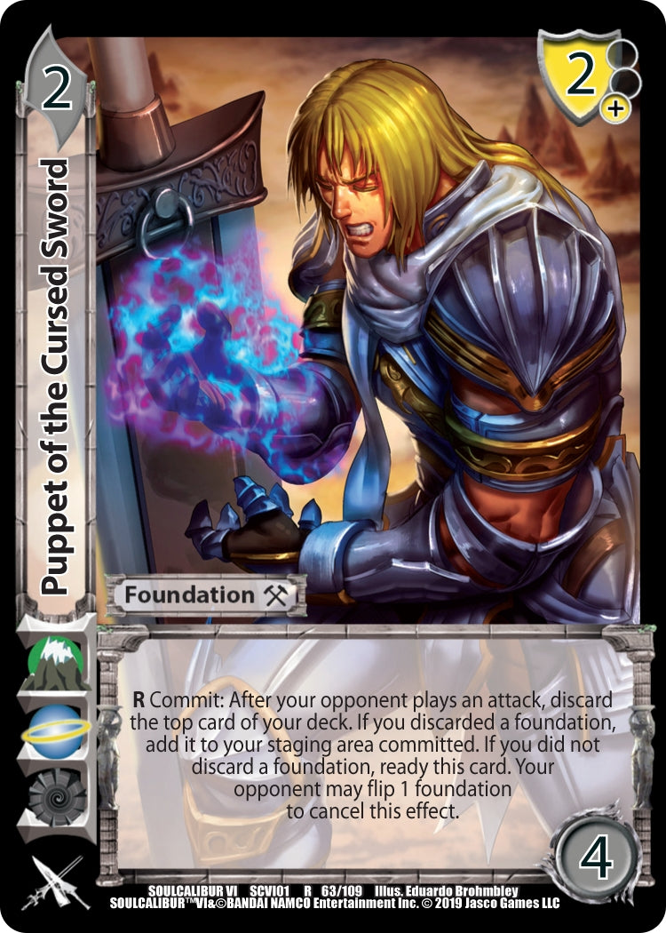 Puppet of the Cursed Sword (63) [SCVI] - UniVersus Single