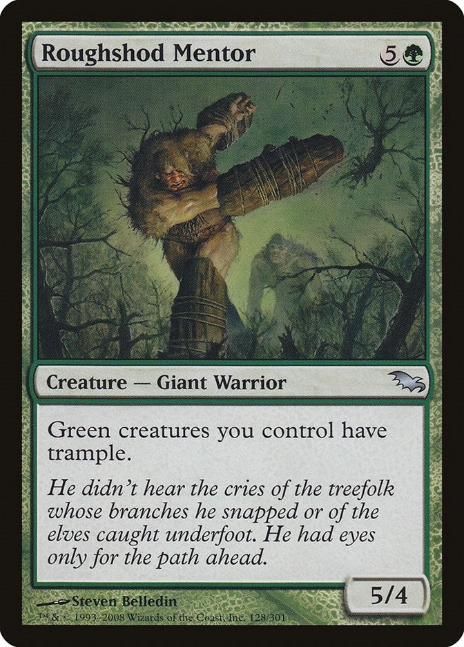 Roughshod Mentor (128) [SHM] - MTG Single