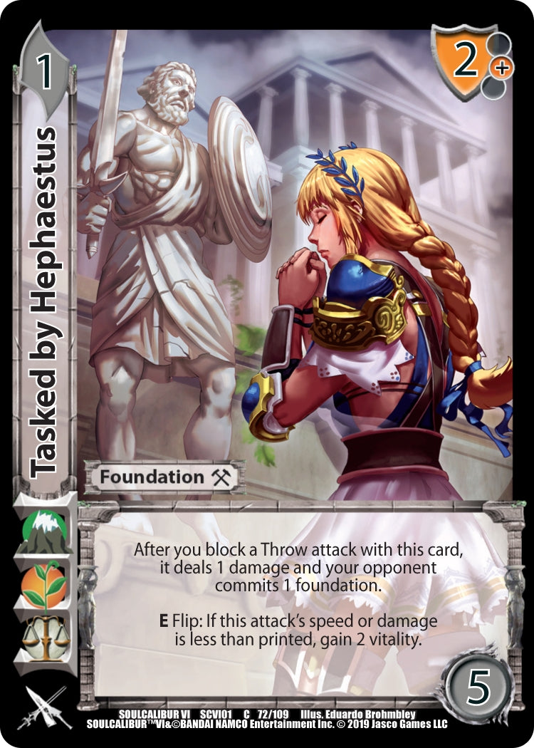 Tasked by Hephaestus (72) [SCVI] - UniVersus Single