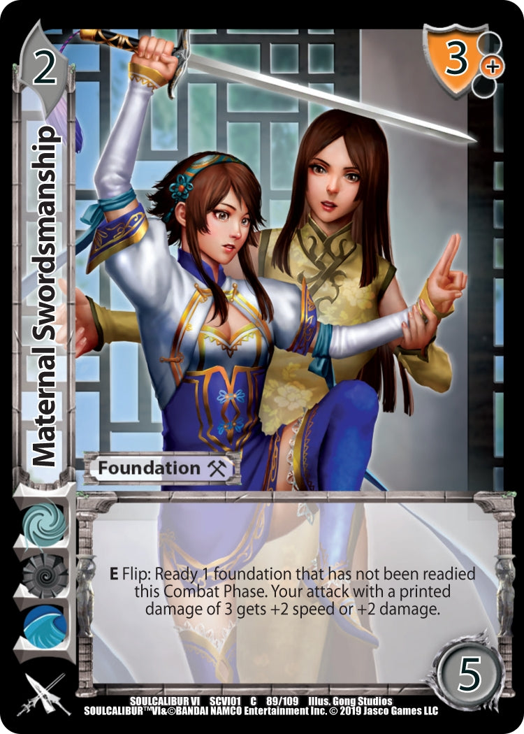 Maternal Swordsmanship (89) [SCVI] - UniVersus Single