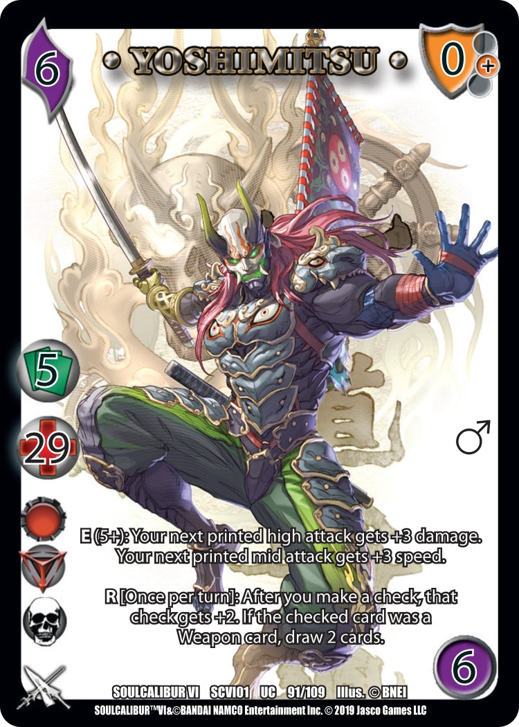 Yoshimitsu (91) [SCVI] - UniVersus Single