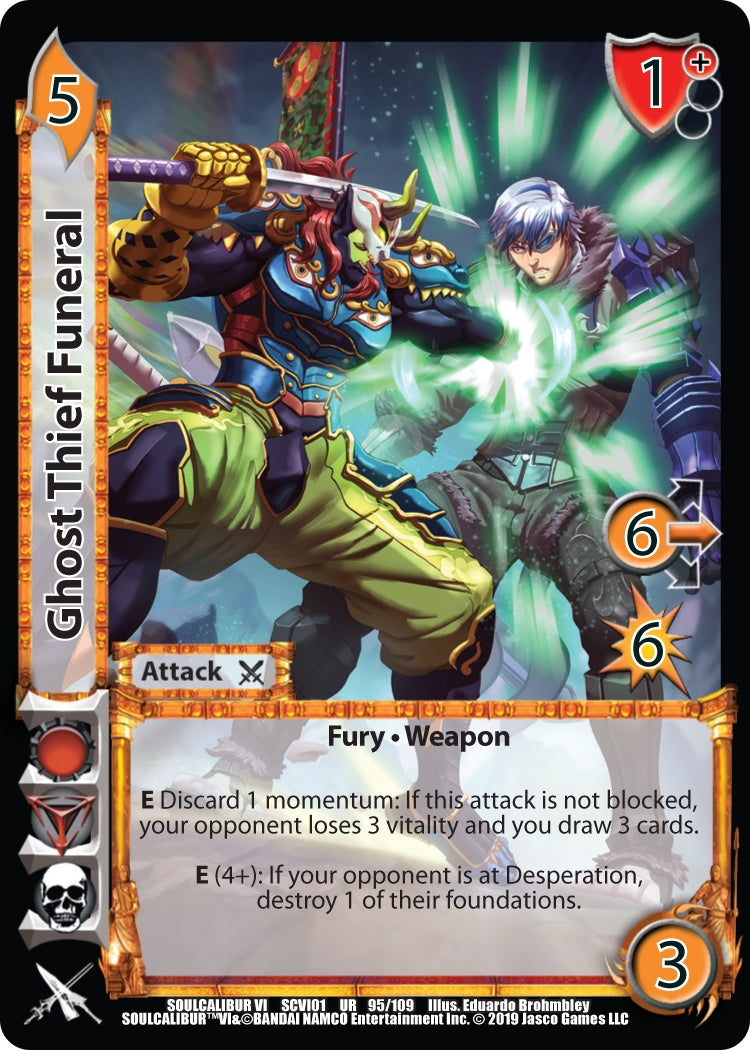 Ghost Thief Funeral (95) [SCVI] - UniVersus Single