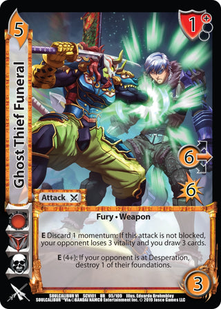 Ghost Thief Funeral (95) [SCVI] - UniVersus Single