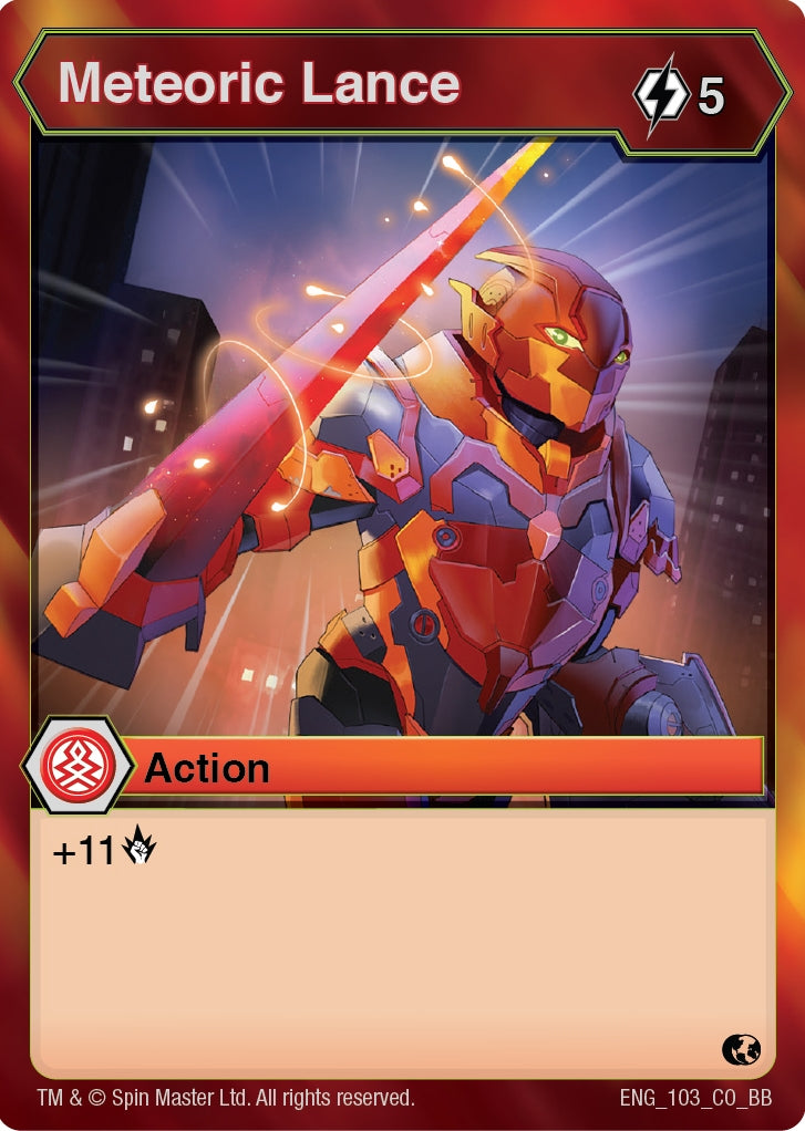 Meteoric Lance (103) [BB] - Bakugan TCG Single