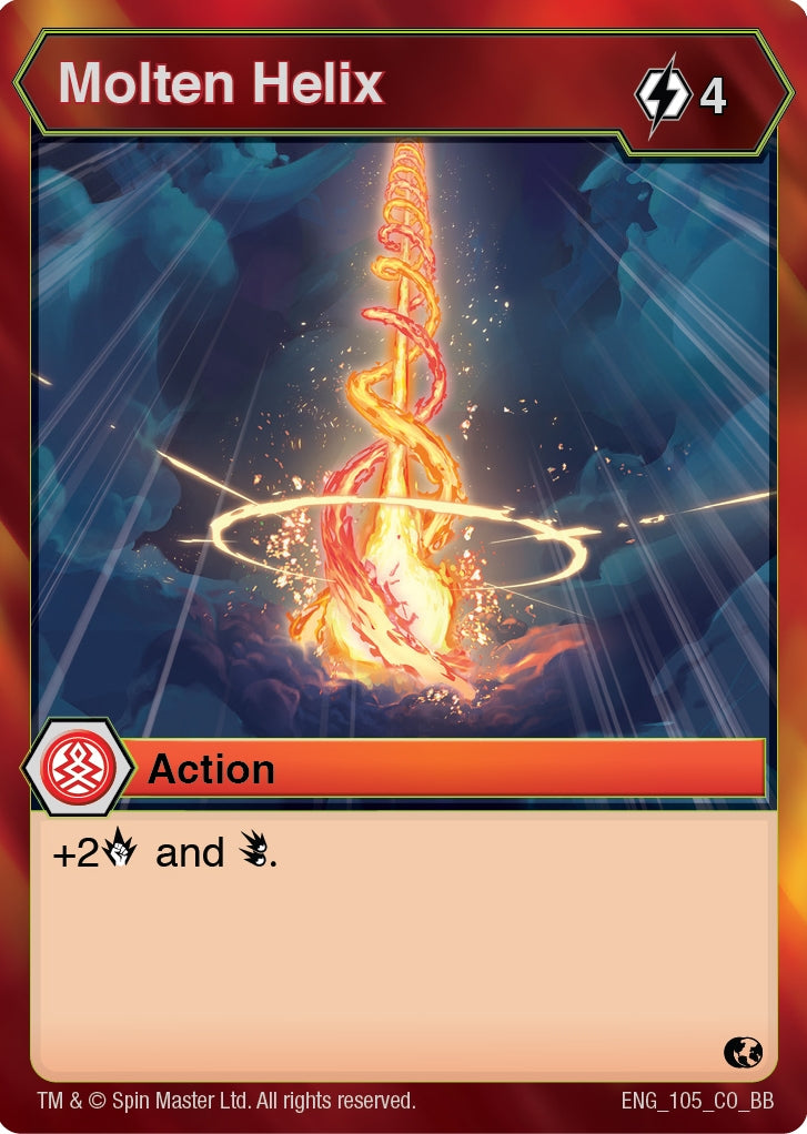Molten Helix (105) [BB] - Bakugan TCG Single