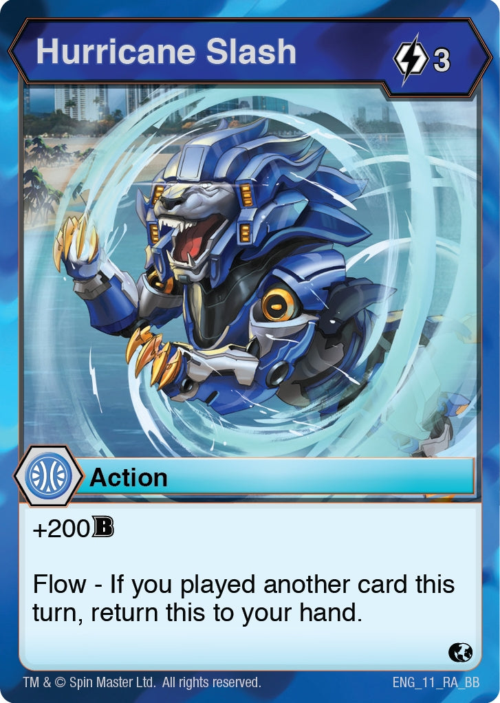 Hurricane Slash (11) [BB] - Bakugan TCG Single