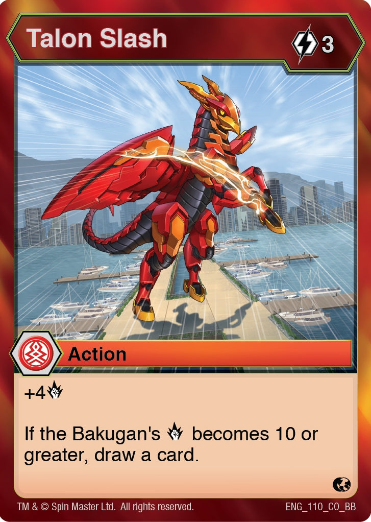 Talon Slash (110) [BB] - Bakugan TCG Single
