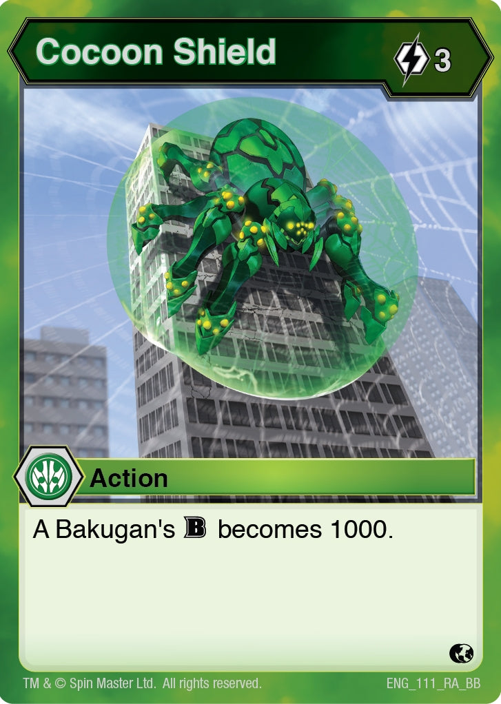 Cocoon Shield (111) [BB] - Bakugan TCG Single