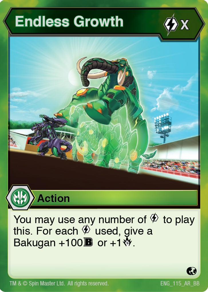 Endless Growth (115) [BB] - Bakugan TCG Single