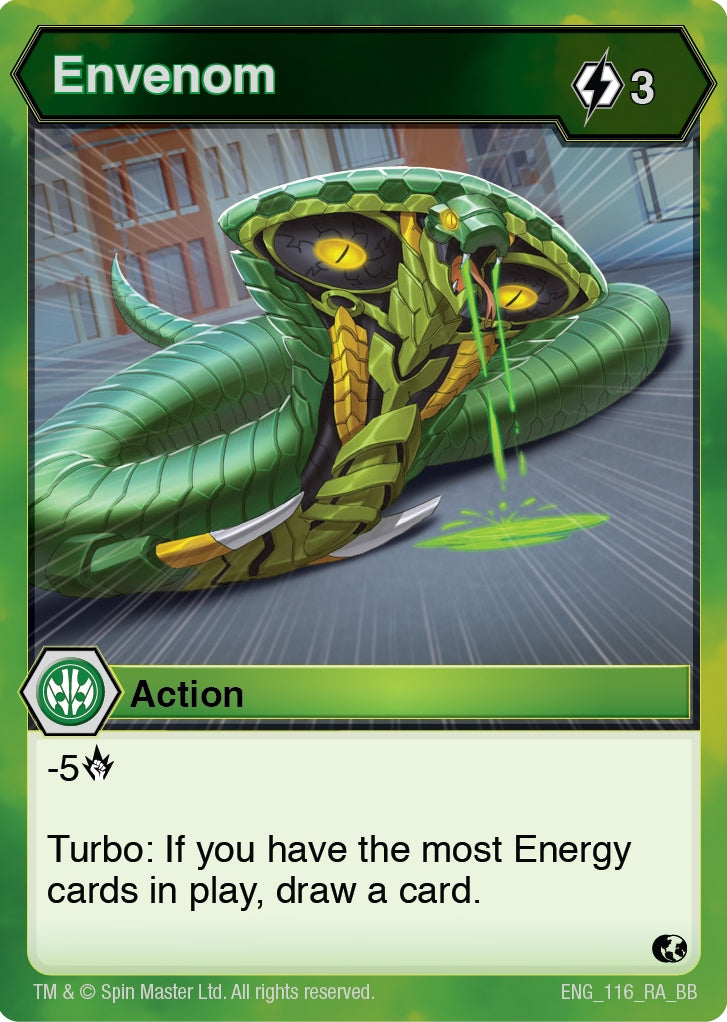 Envenom (116) [BB] - Bakugan TCG Single