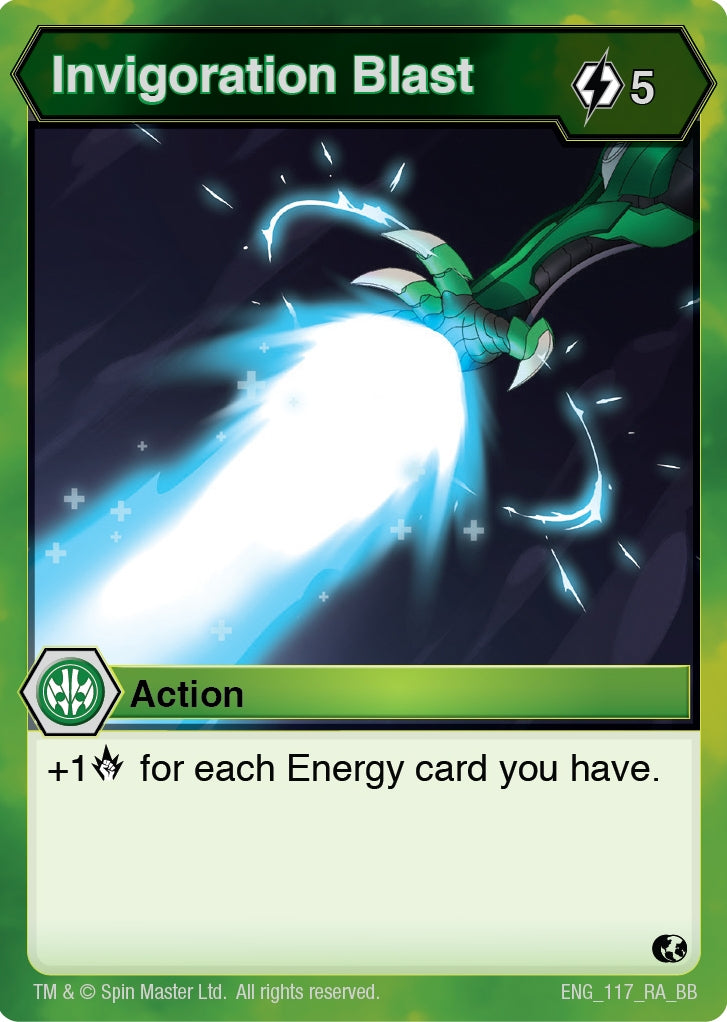 Invigoration Blast (117) [BB] - Bakugan TCG Single