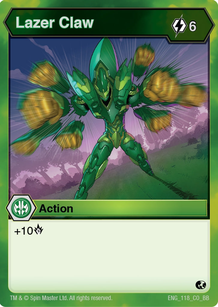 Lazer Claw (118) [BB] - Bakugan TCG Single