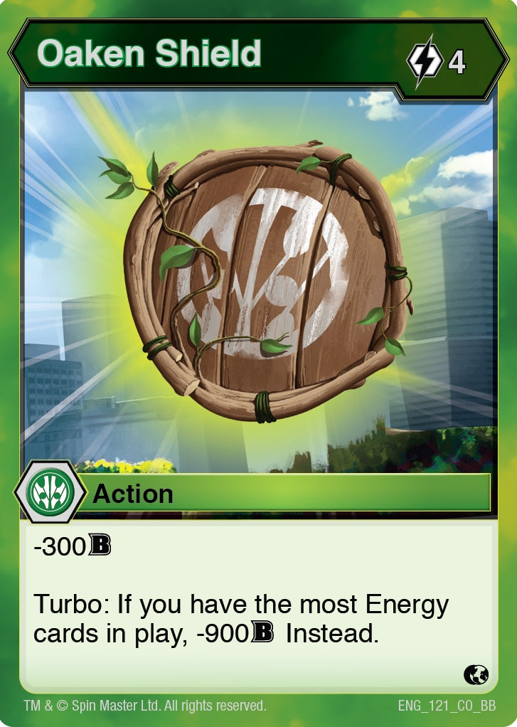 Oaken Shield (121) [BB] - Bakugan TCG Single