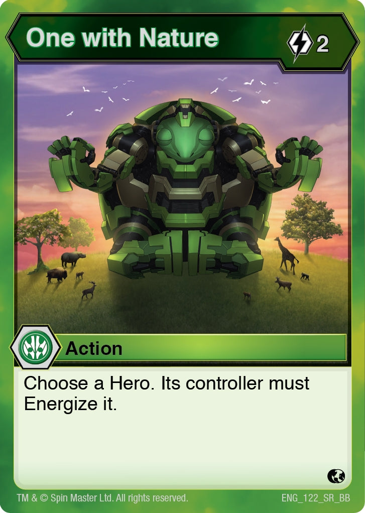 One with Nature (122) [BB] - Bakugan TCG Single