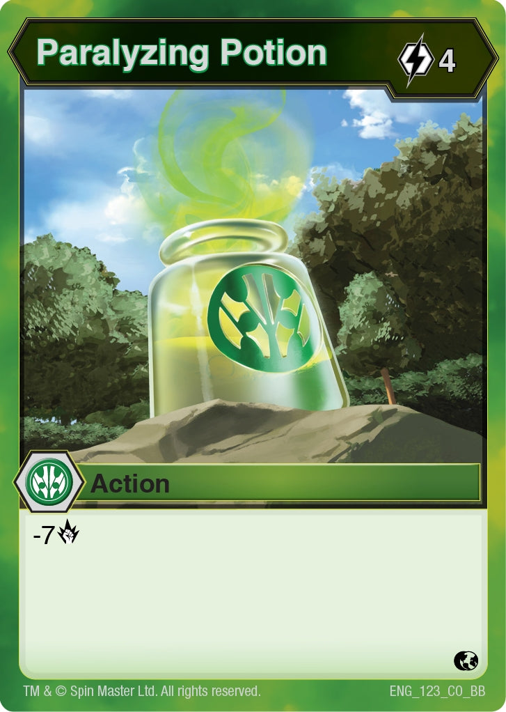 Paralyzing Potion (123) [BB] - Bakugan TCG Single