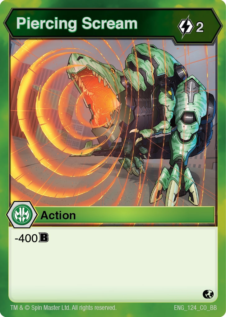 Piercing Scream (124) [BB] - Bakugan TCG Single