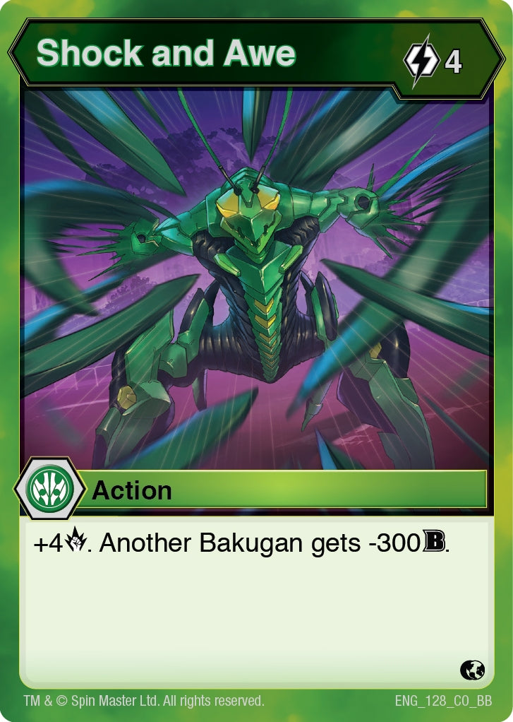 Shock and Awe (128) [BB] - Bakugan TCG Single