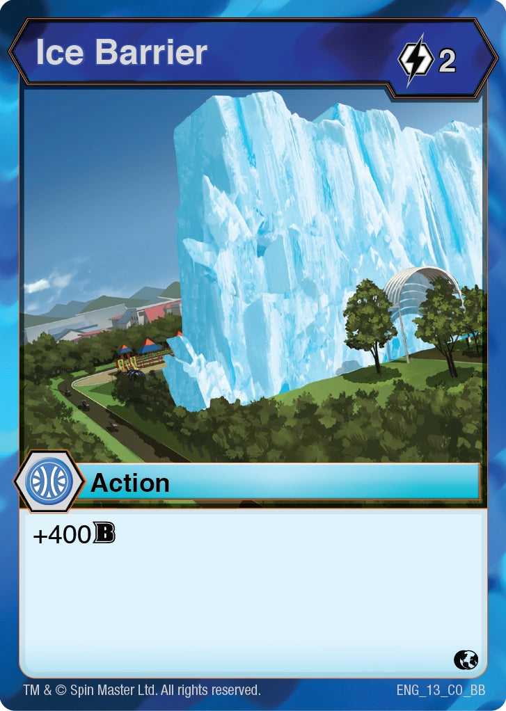Ice Barrier (13) [BB] - Bakugan TCG Single